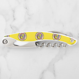 Flag of city of Honolulu, Hawaii Waiter's Corkscre Corkscrew