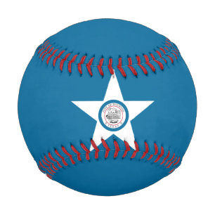 Flag of city of Houston, Texas Baseball
