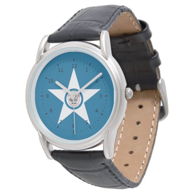Flag of city of Houston, Texas Watch (Angled)