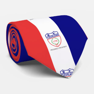 Flag of Cleveland, Ohio Neck Tie