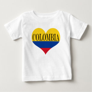 Flag of Colombia Bandera De Colombia Baby T-Shirt