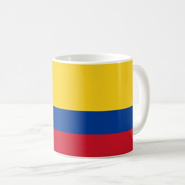 Flag of Colombia Coffee Mug (Front Right)