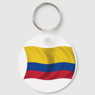 Flag of Colombia Key Ring
