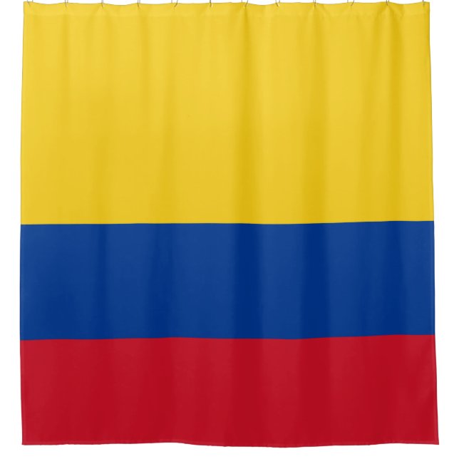 Flag of Colombia Shower Curtain (Front)