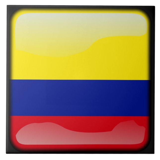 Flag of Colombia Tile (Front)
