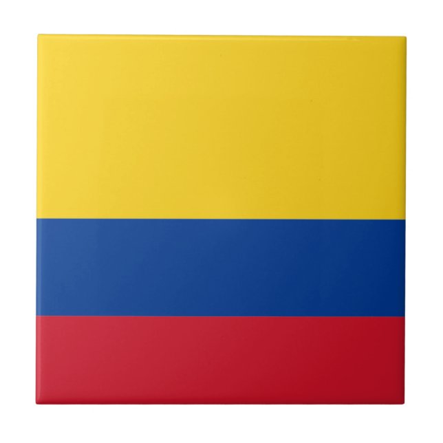 Flag of Colombia Tile (Front)