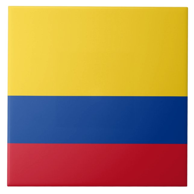 Flag of Colombia Tile (Front)
