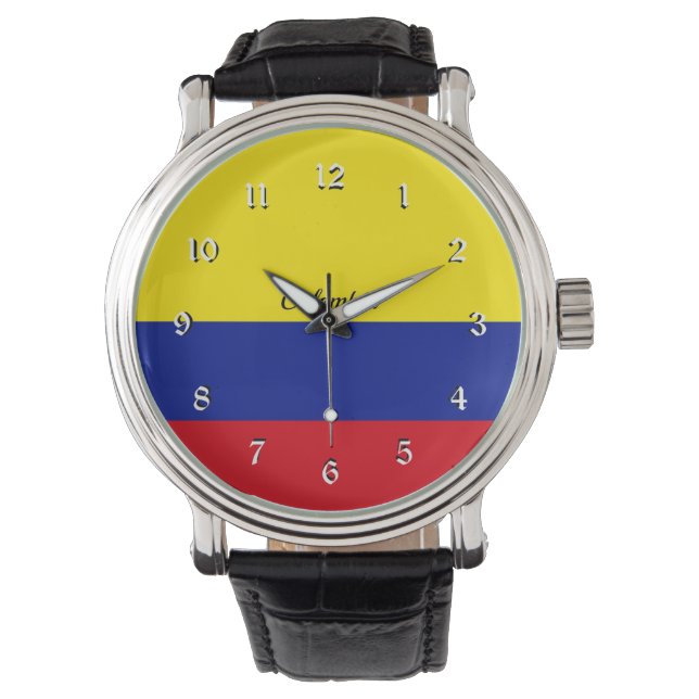 Flag of Colombia  Watch (Front)