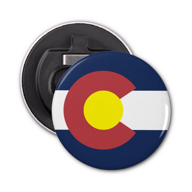 Flag of Colorado Bottle Opener (Front)