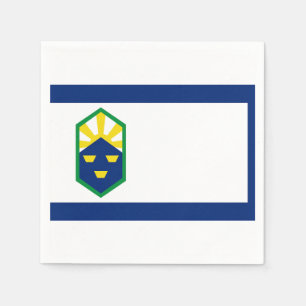 Flag of Colorado Springs, Colorado Napkin