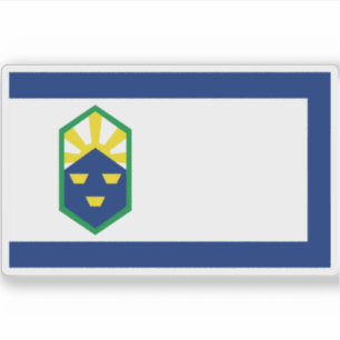 Flag of Colorado Springs, Colorado, USA