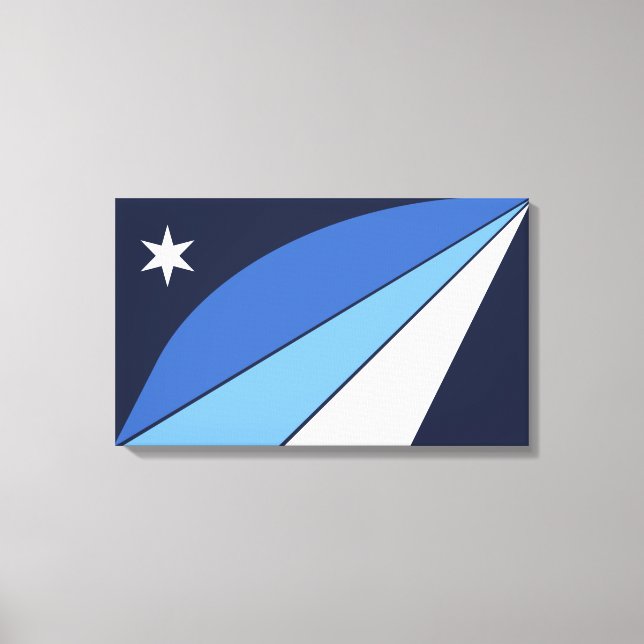 Flag of Columbia (South Carolina) Canvas Print (Front)