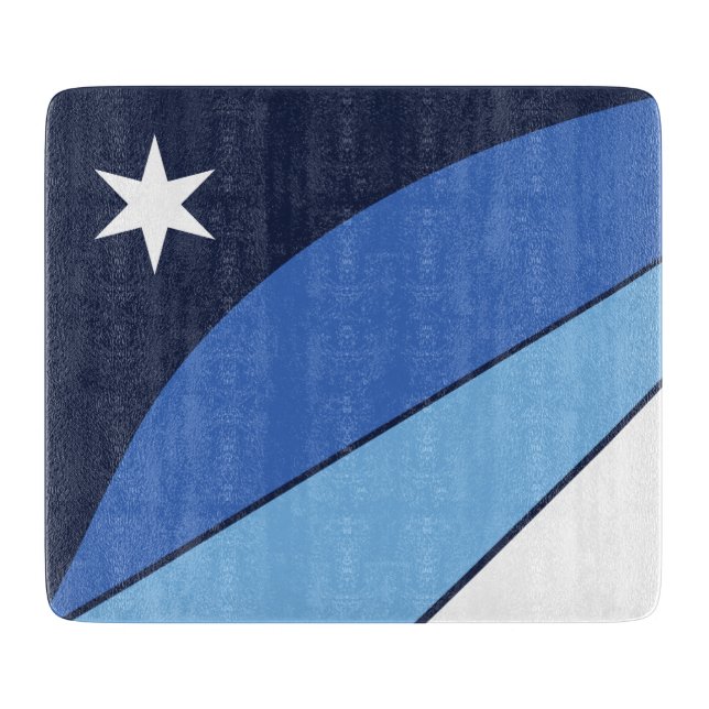 Flag of Columbia (South Carolina) Cutting Board (Front)