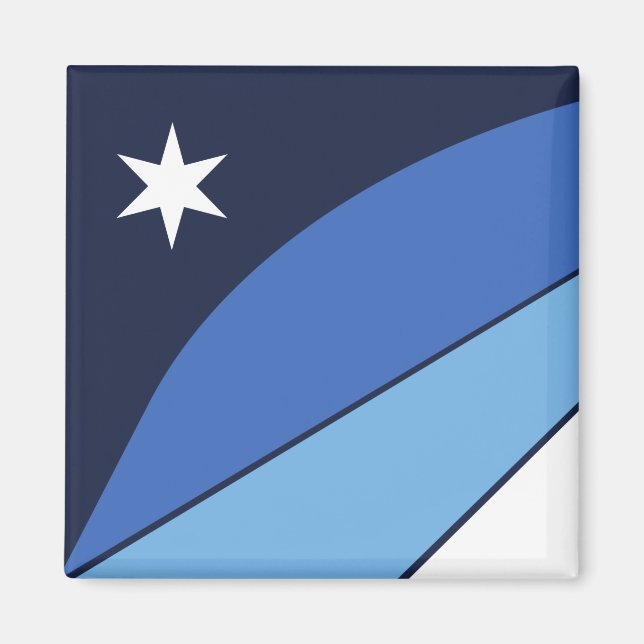 Flag of Columbia (South Carolina) Magnet (Front)
