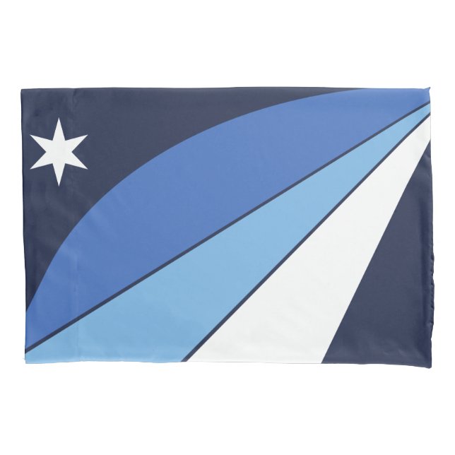 Flag of Columbia (South Carolina) Pillowcase (Front-Left)