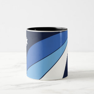 Flag of Columbia (South Carolina) Two-Tone Coffee Mug