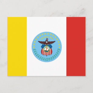 Flag of Columbus, Ohio Postcard