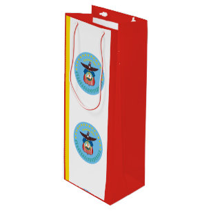 Flag of Columbus, Ohio Wine Gift Bag