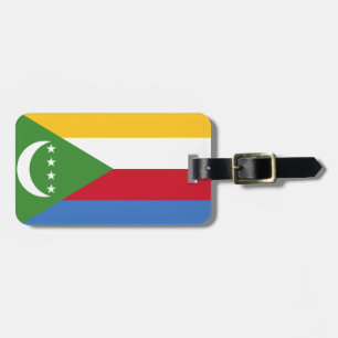 Flag of Comoros Easy ID Personal Luggage Tag