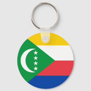 Flag of Comoros Key Ring