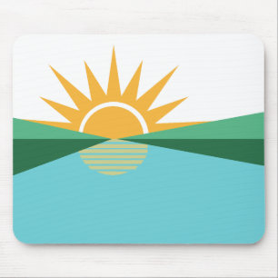 Flag of Coral Springs, Florida Mouse Pad