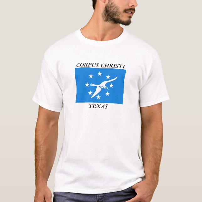 Flag of Corpus Christi T-Shirt (Front)