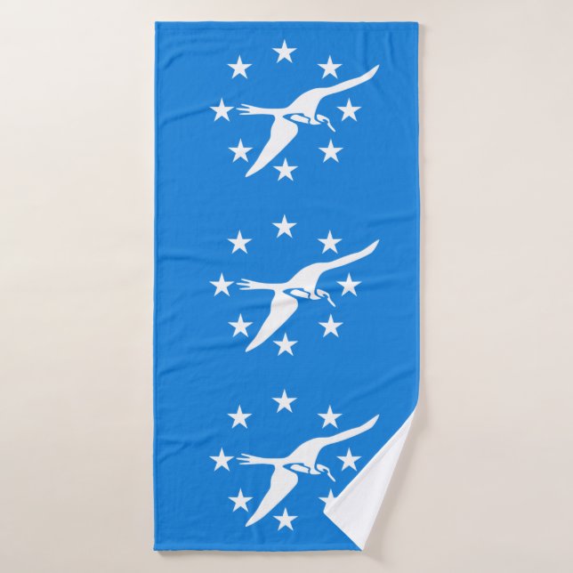 Flag of Corpus Christi, Texas Bath Towel (Bath Towel)