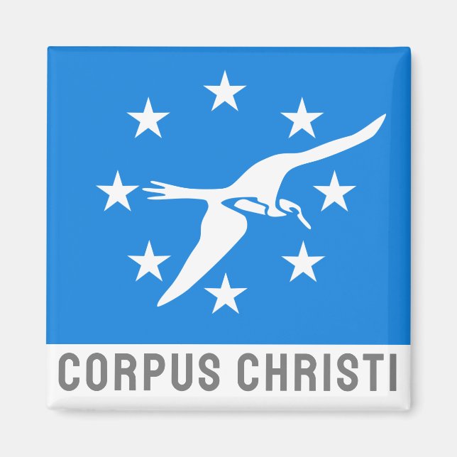 Flag of Corpus Christi, Texas Magnet (Front)
