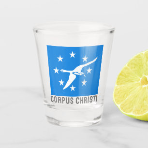 Flag of Corpus Christi, Texas Shot Glass