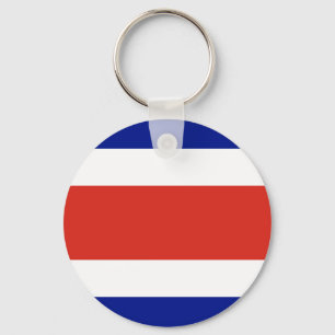 Flag of Costa Rica Key Ring