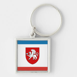 Flag of Crimea Key Ring