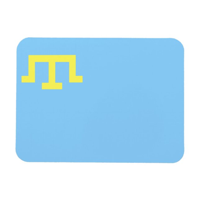Flag of Crimean Tatars Magnet (Horizontal)