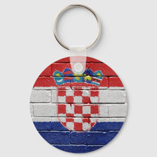 Flag of Croatia Key Ring