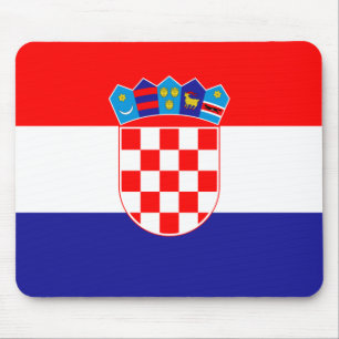 Flag of Croatia Mouse Pad