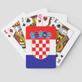 Flag of Croatia Playing Cards