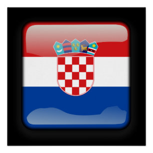 Flag of Croatia Poster