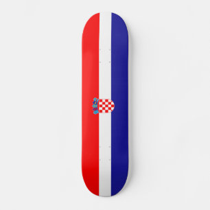 Flag of Croatia Skateboard