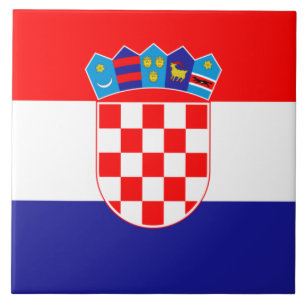 Flag of Croatia Tile