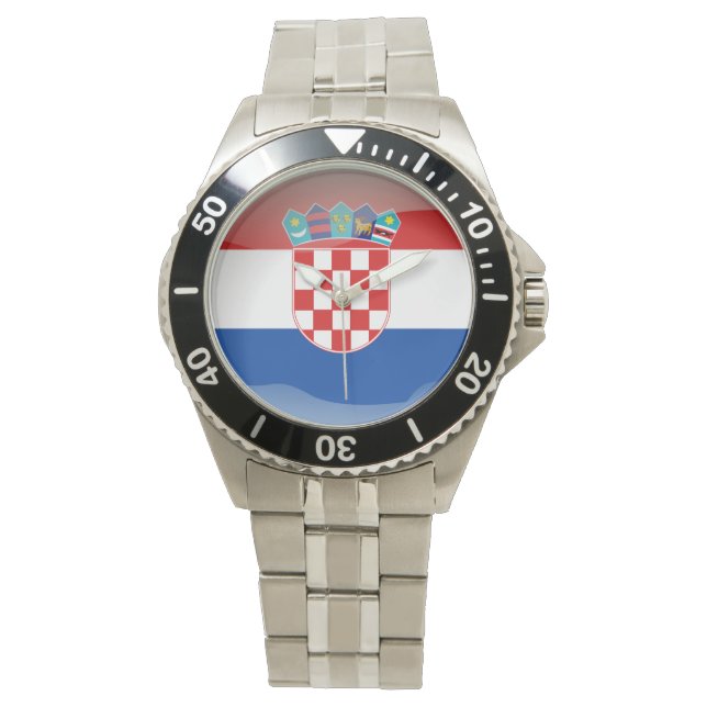 Flag of Croatia Watch (Front)