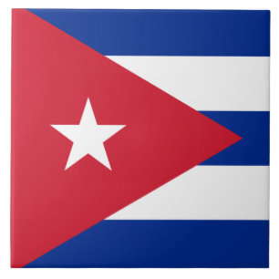 Flag of Cuba Tile