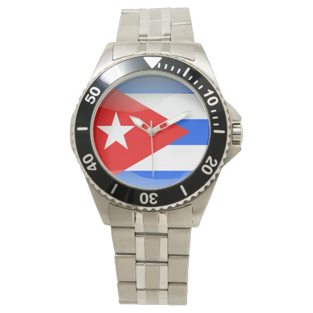Flag of Cuba Watch (Front)