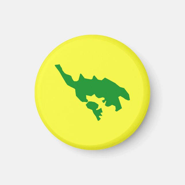 Flag of Culebra, Puerto Rico Magnet (Front)