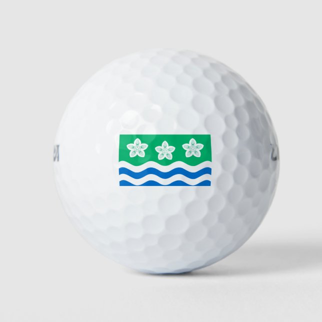 Flag of Cumberland  Golf Balls (Front)