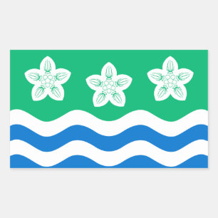 Flag of Cumberland Rectangular Sticker