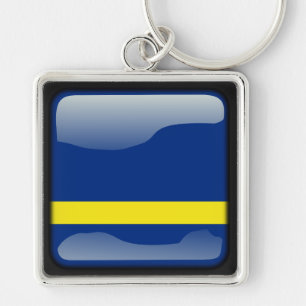 Flag of Curacao Key Ring