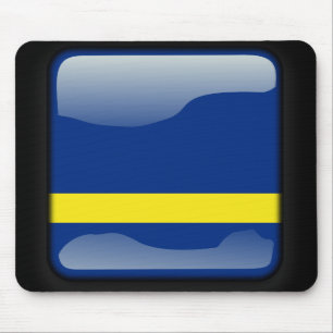 Flag of Curacao Mouse Pad
