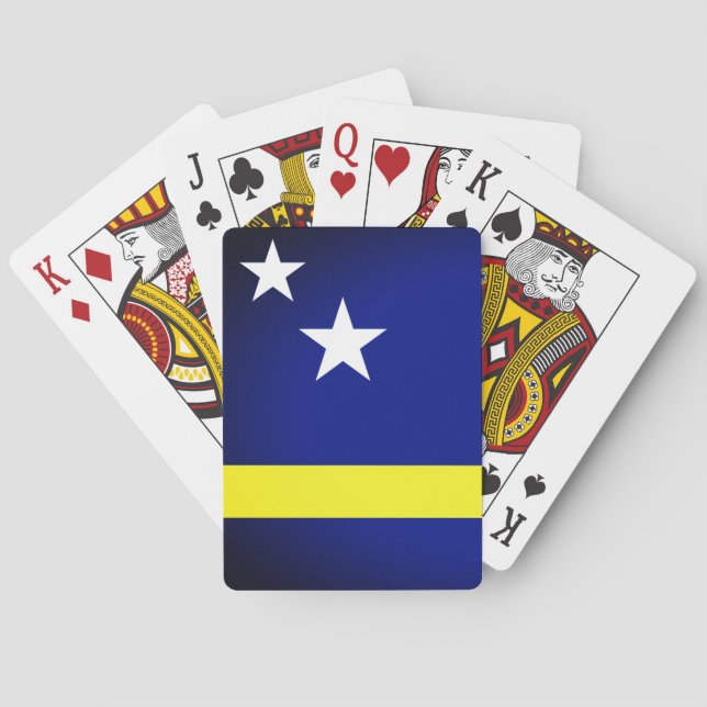 Flag of Curaçao Playing Cards (Back)
