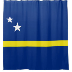 Flag of Curaçao Shower Curtain