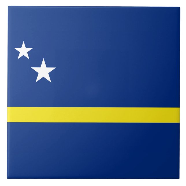 Flag of Curaçao Tile (Front)