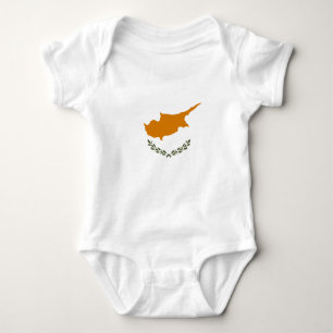 Flag of Cyprus (Greek Cypriot) Baby Bodysuit
